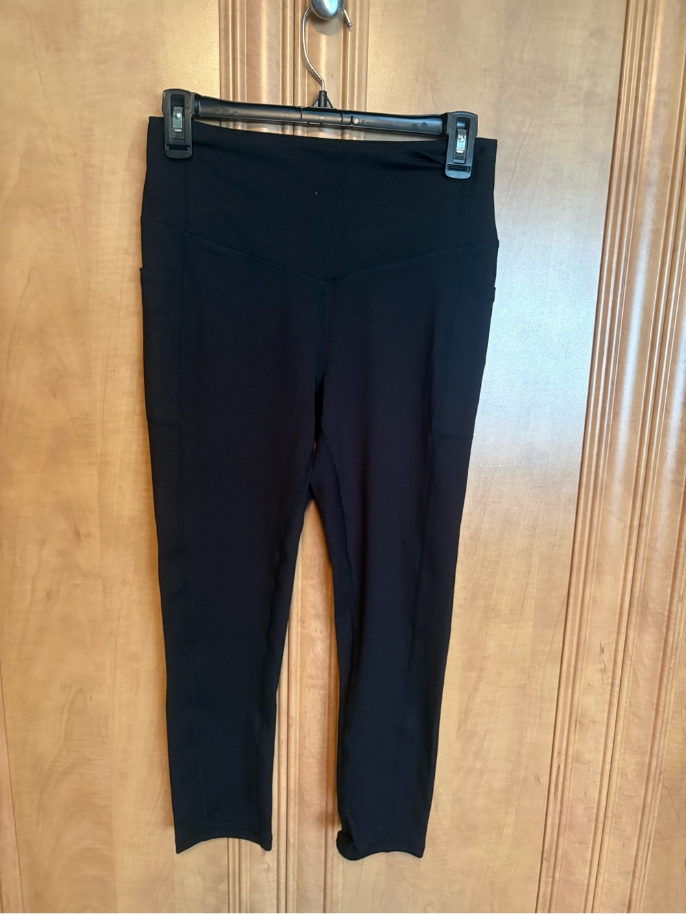 GAIAM Black High-Rise Yoga Leggings